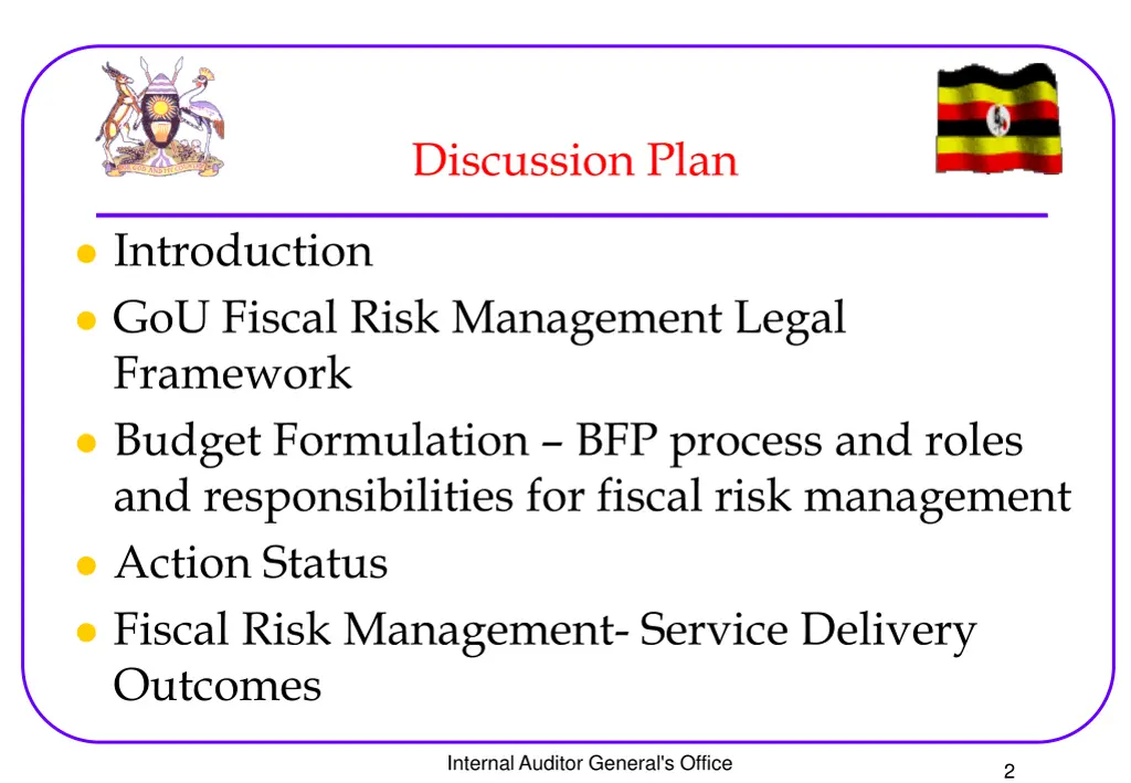 discussion plan