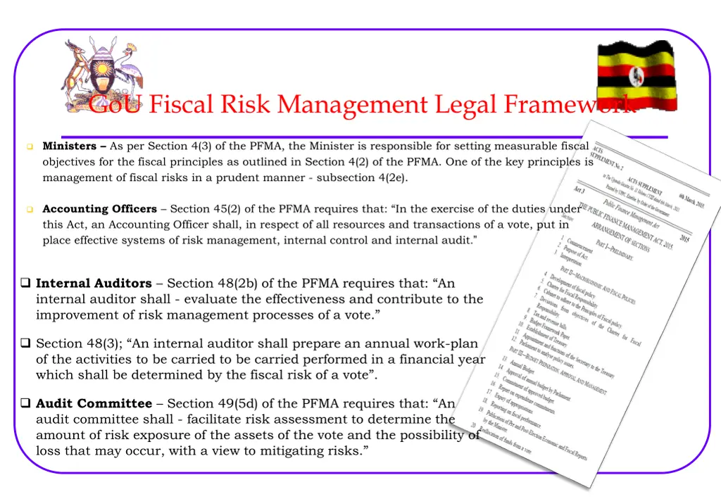 gou fiscal risk management legal framework