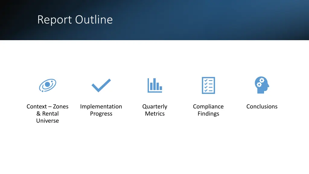 report outline