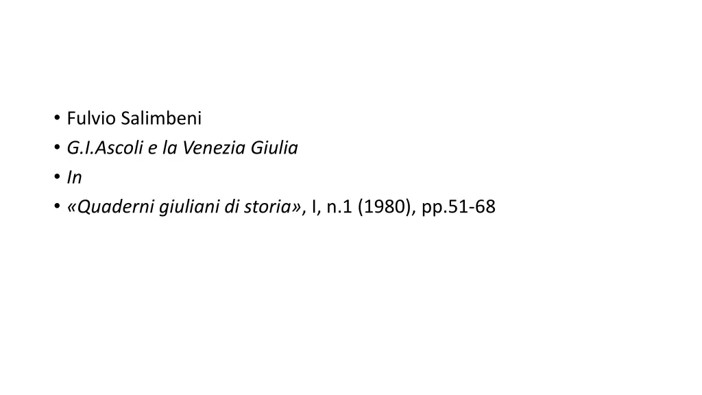 fulvio salimbeni g i ascoli e la venezia giulia