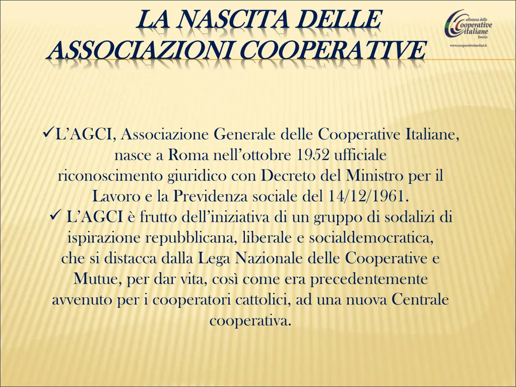 la nascita delle la nascita delle associazioni 4