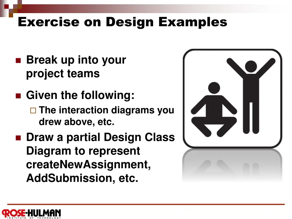exercise on design examples