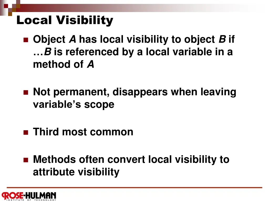 local visibility
