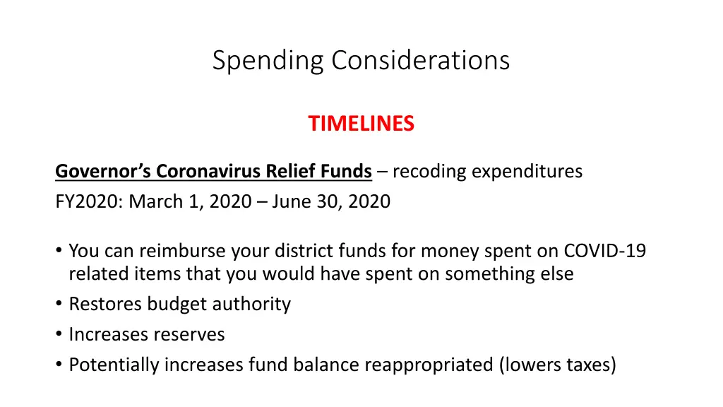 spending considerations 3
