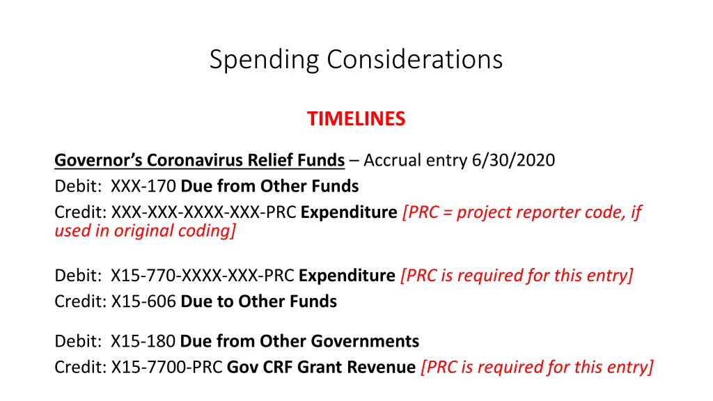 spending considerations 5