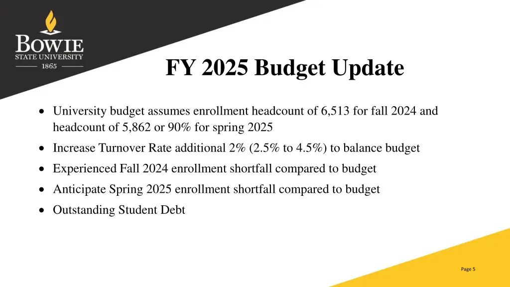 fy 2025 budget update 1