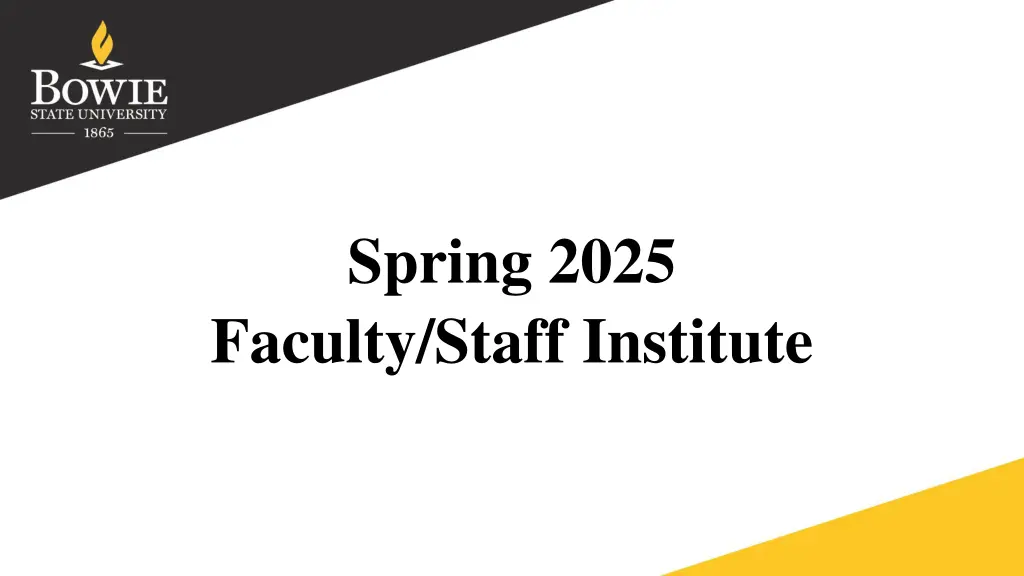 spring 2025 faculty staff institute