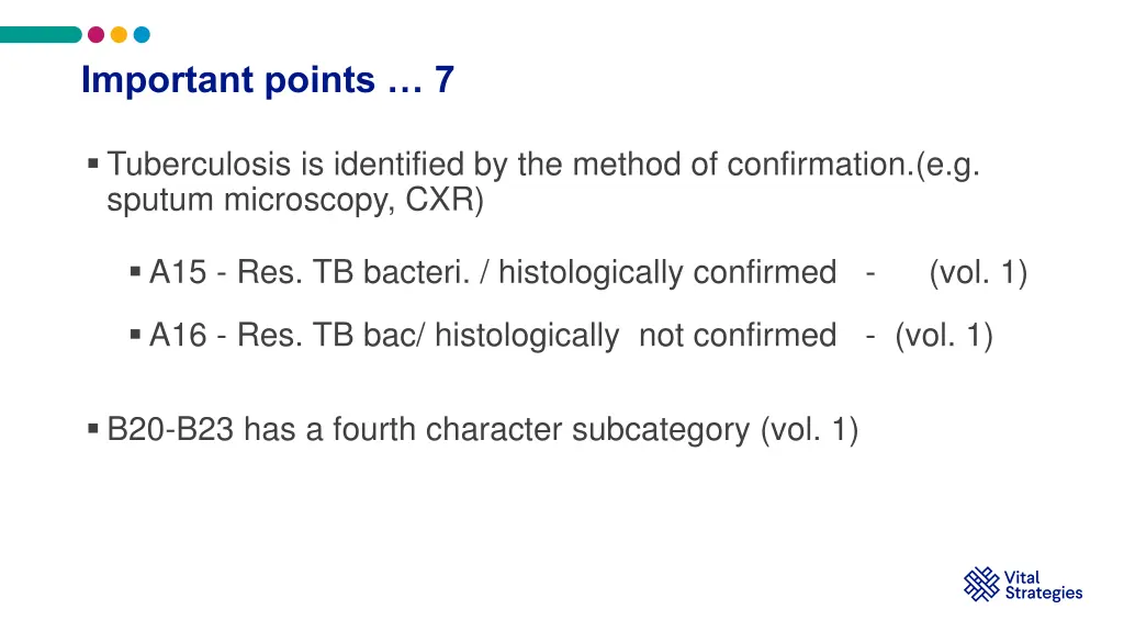 important points 7 1