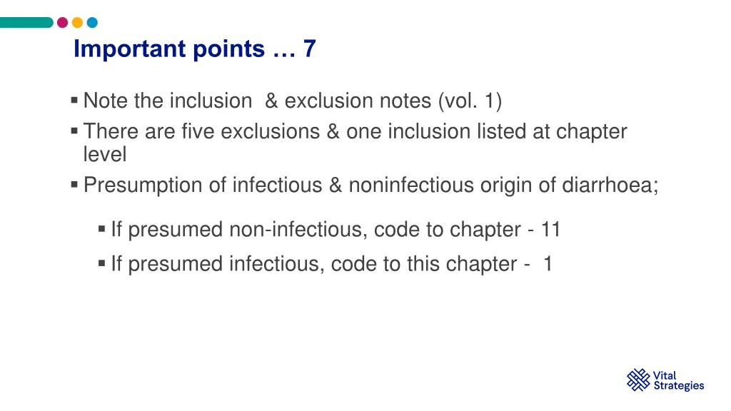 important points 7