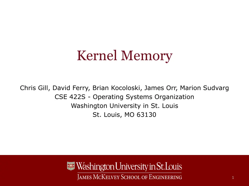 kernel memory