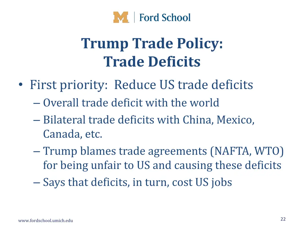 trump trade policy trade deficits first priority