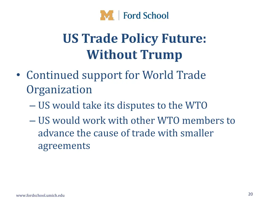 us trade policy future without trump continued