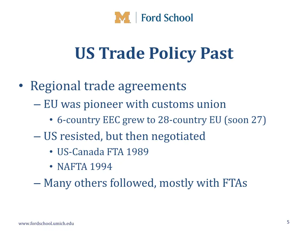 us trade policy past 2