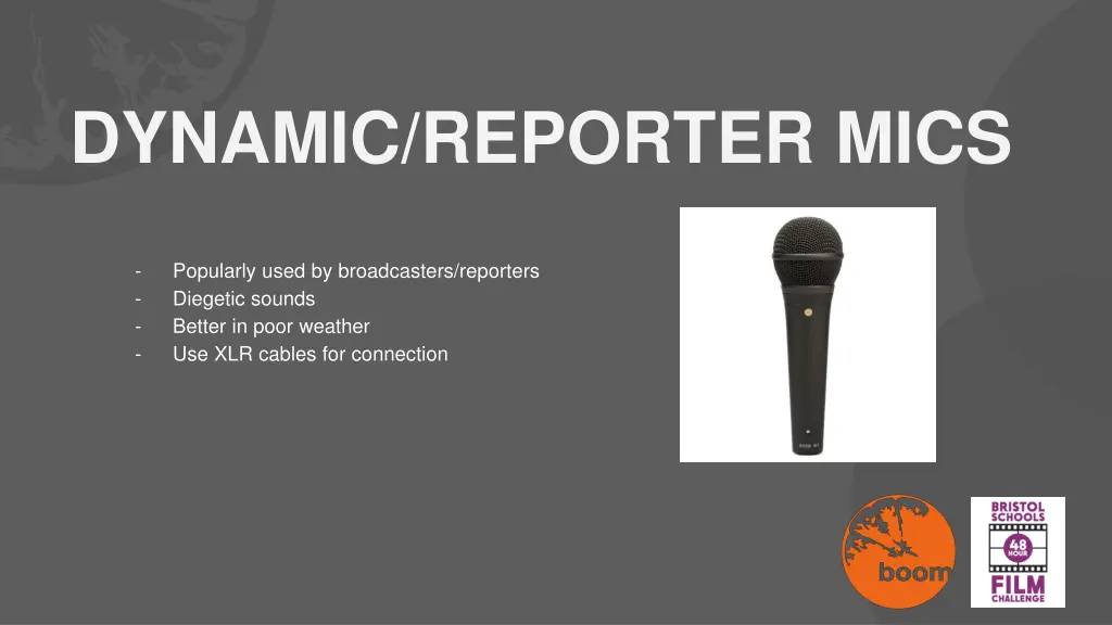 dynamic reporter mics