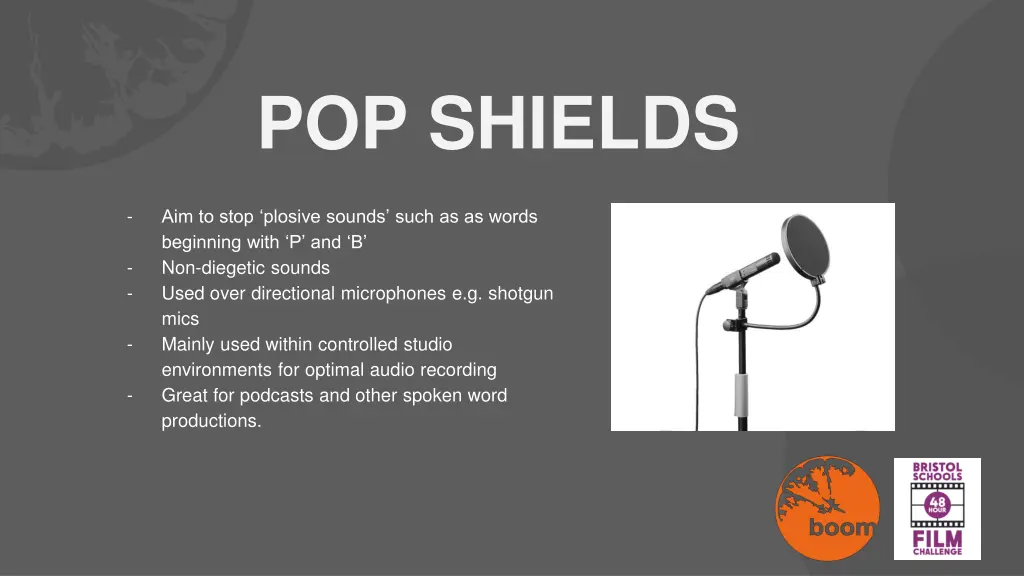 pop shields