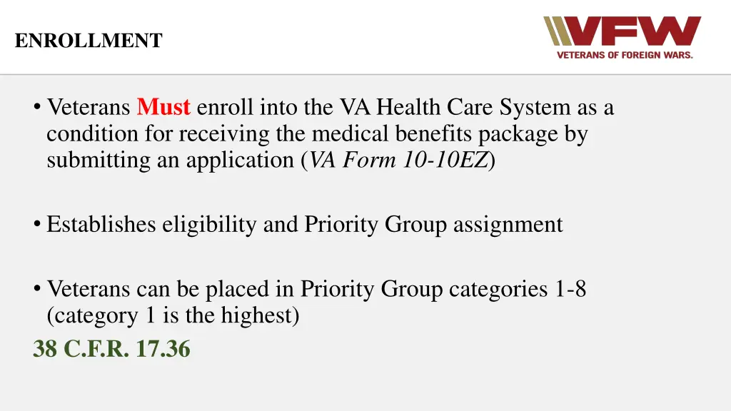 enrollment