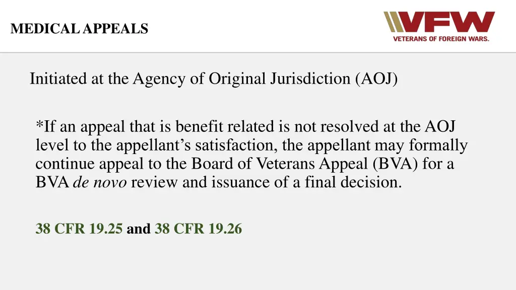medical appeals