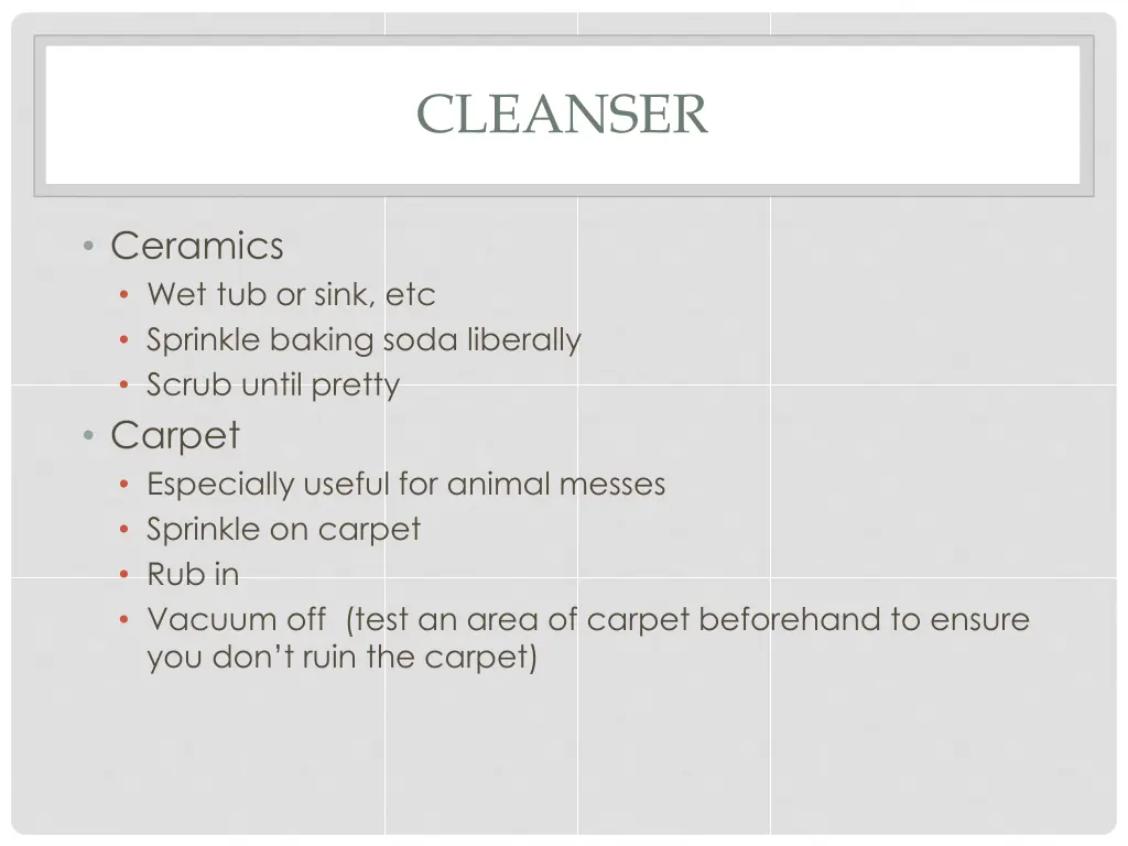 cleanser