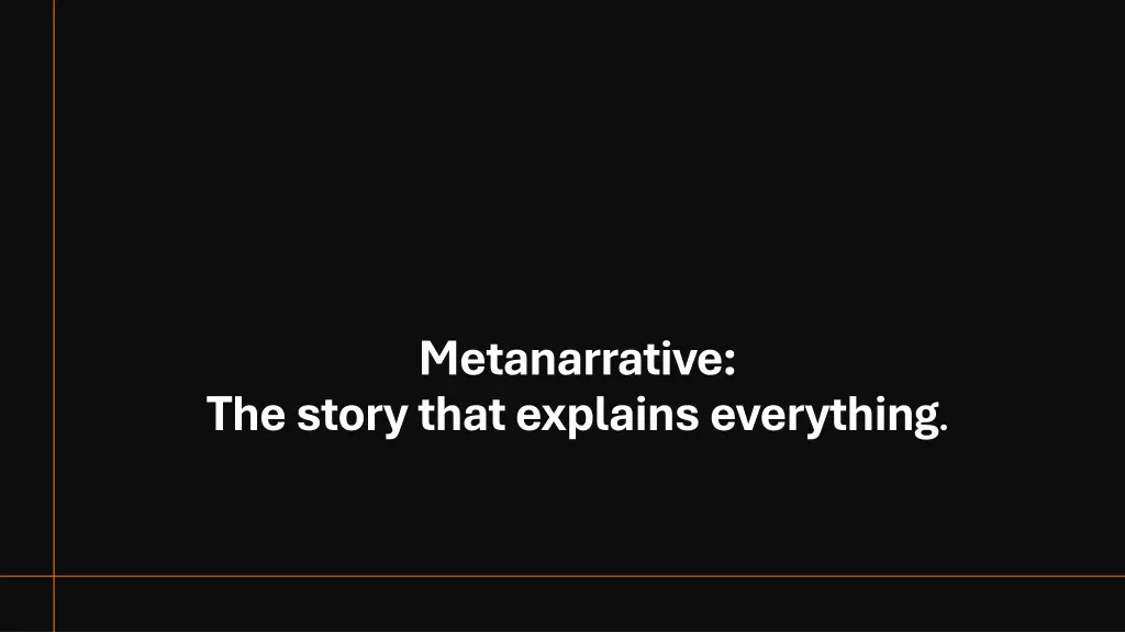 metanarrative
