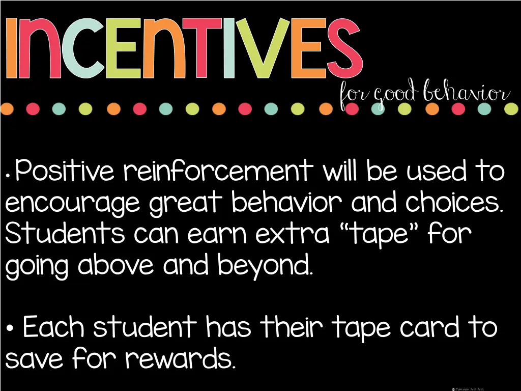 incentives