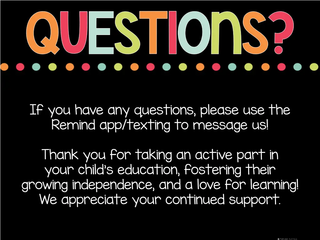 questions