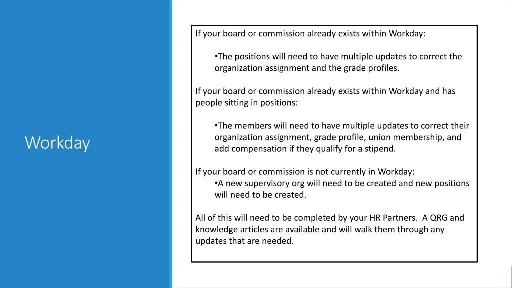 if your board or commission already exists within