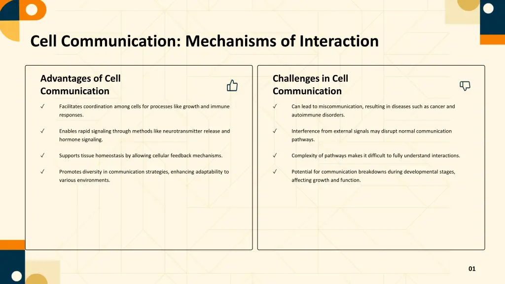 cell communication mechanisms of interaction