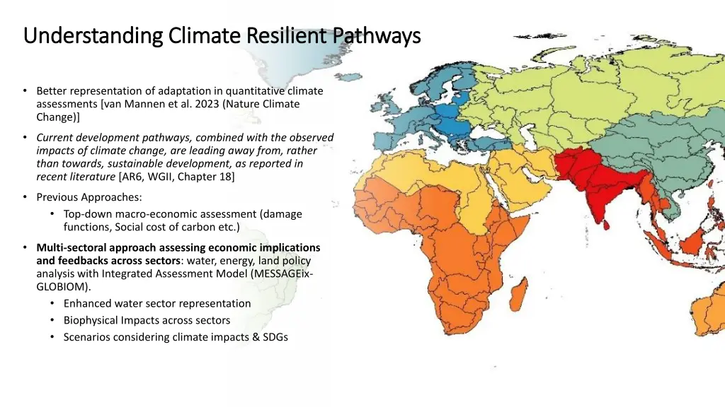 understanding climate resilient pathways