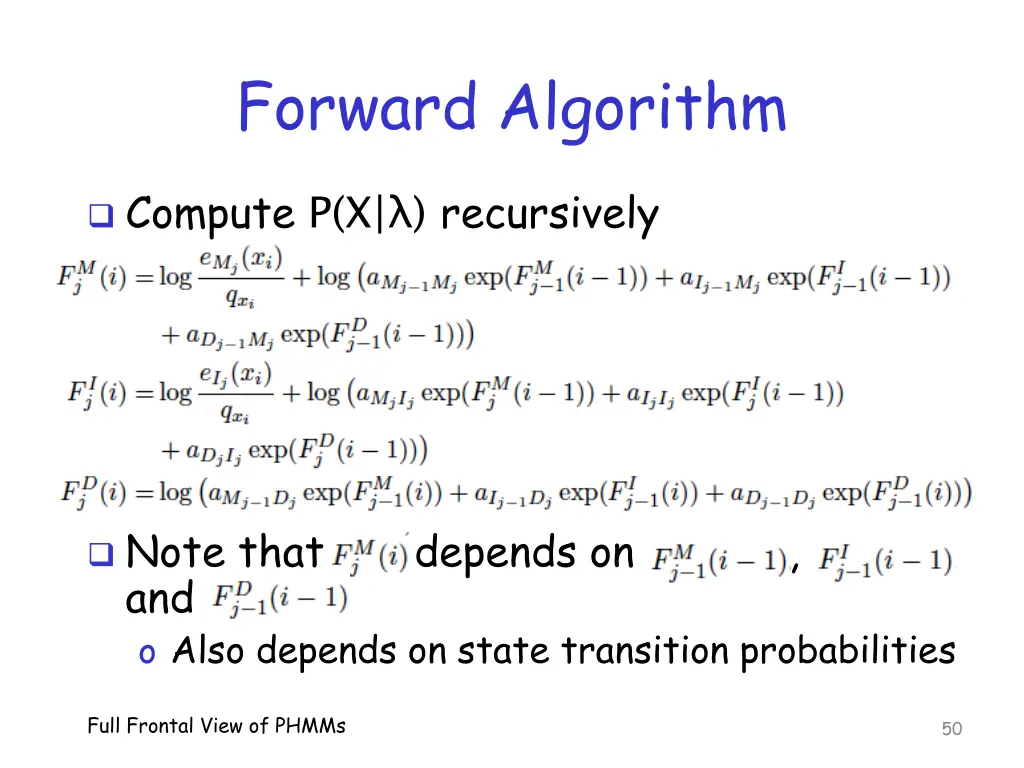 forward algorithm 1