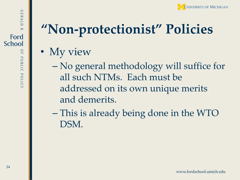 non protectionist policies 4