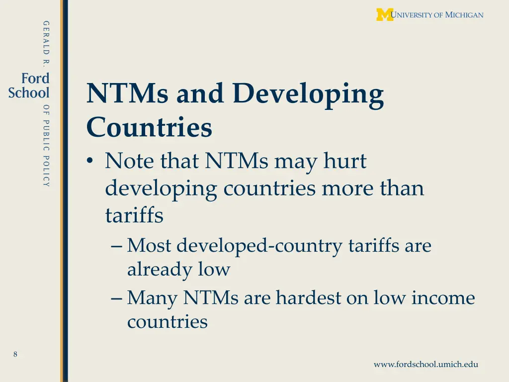 ntms and developing countries note that ntms
