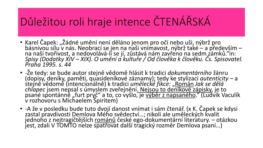 d le itou roli hraje intence ten sk