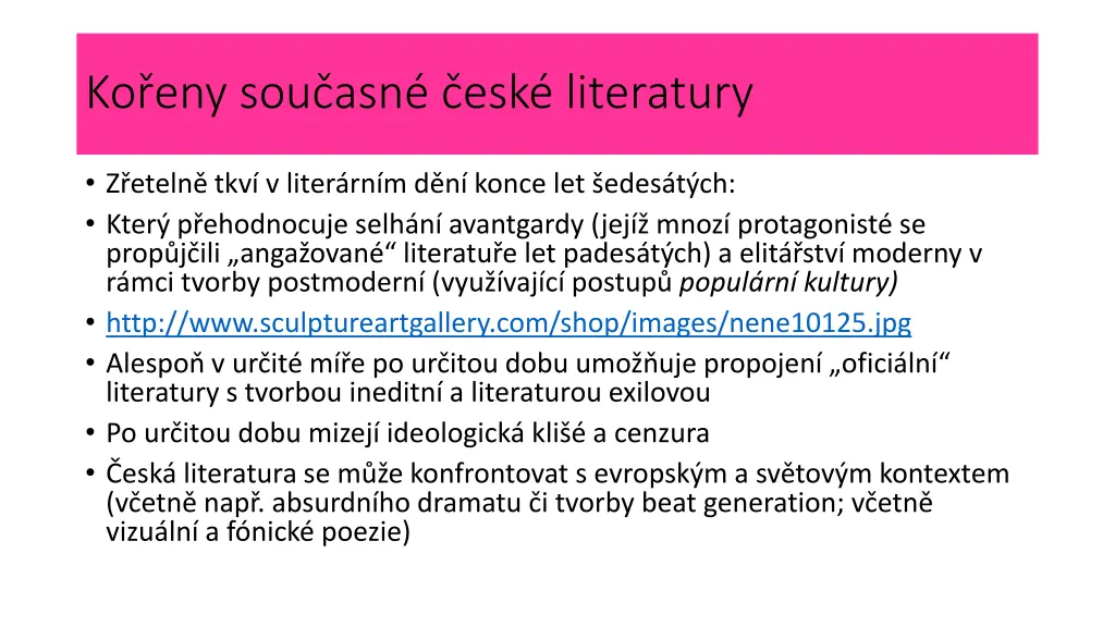 ko eny sou asn esk literatury