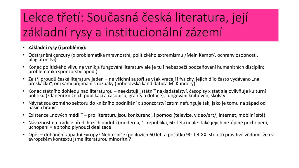 lekce t et sou asn esk literatura jej z kladn