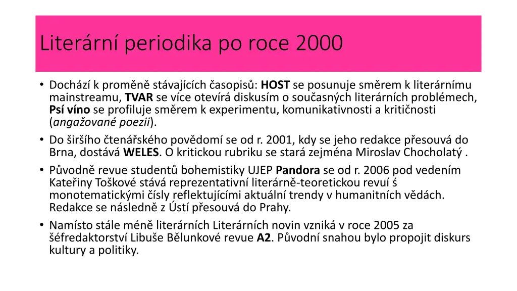 liter rn periodika po roce 2000