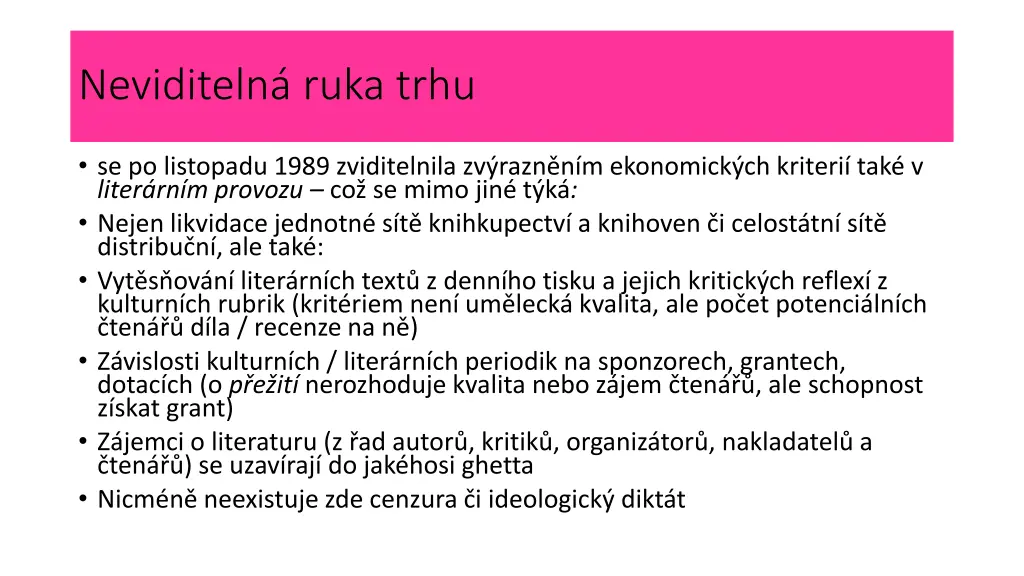 neviditeln ruka trhu