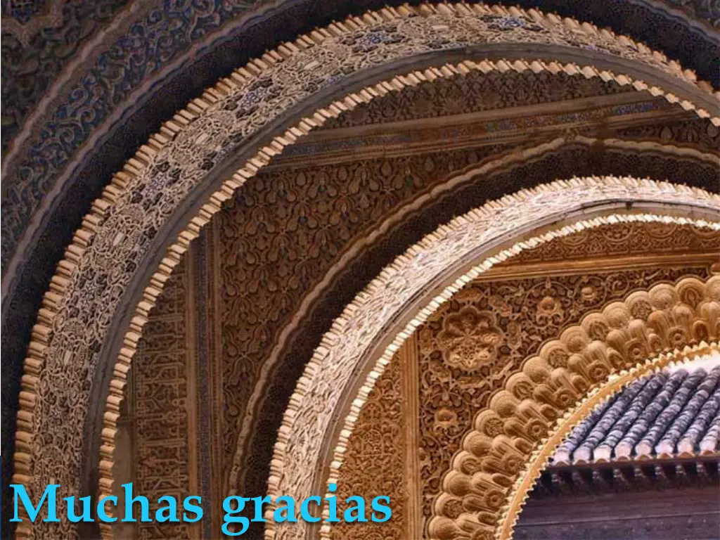muchas gracias