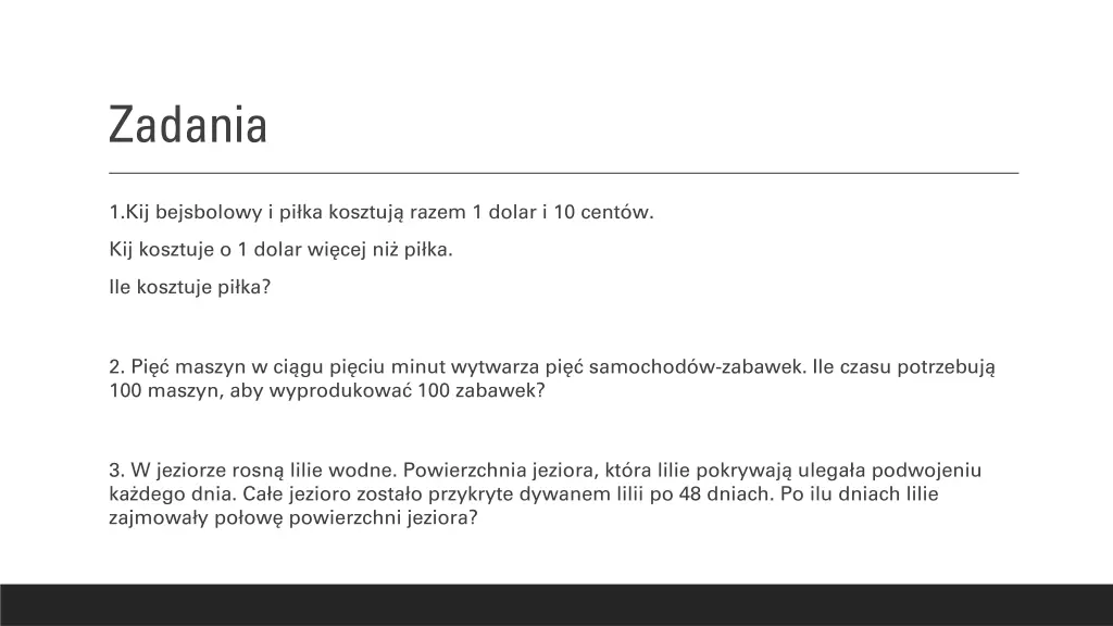 zadania