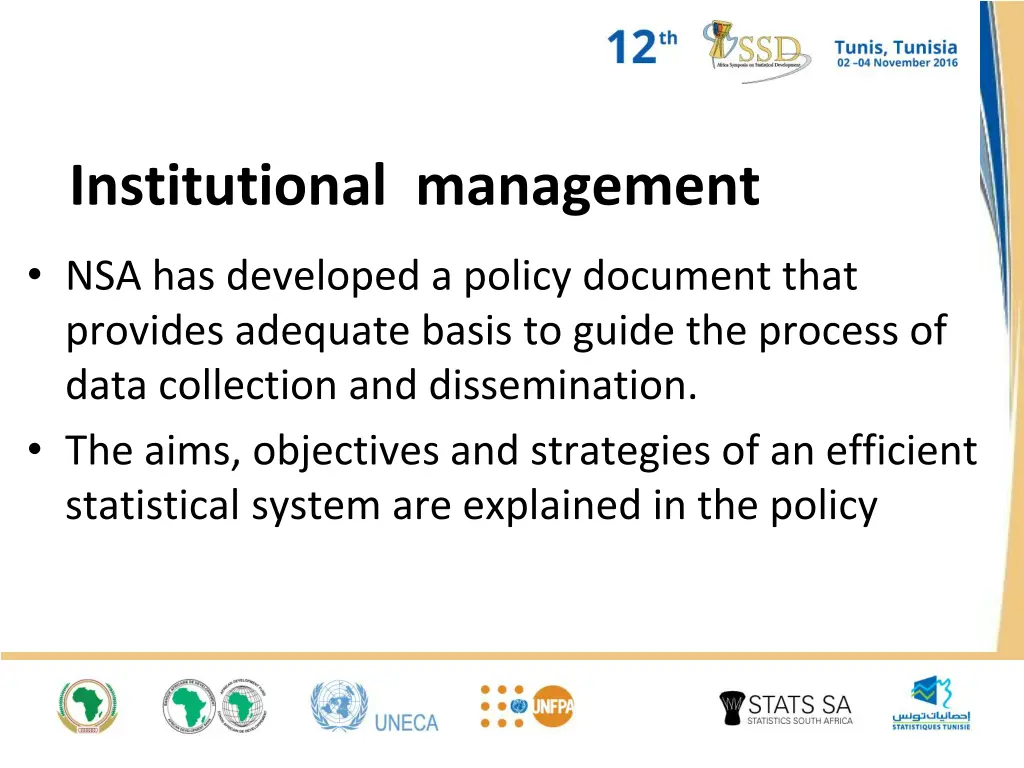 institutional management