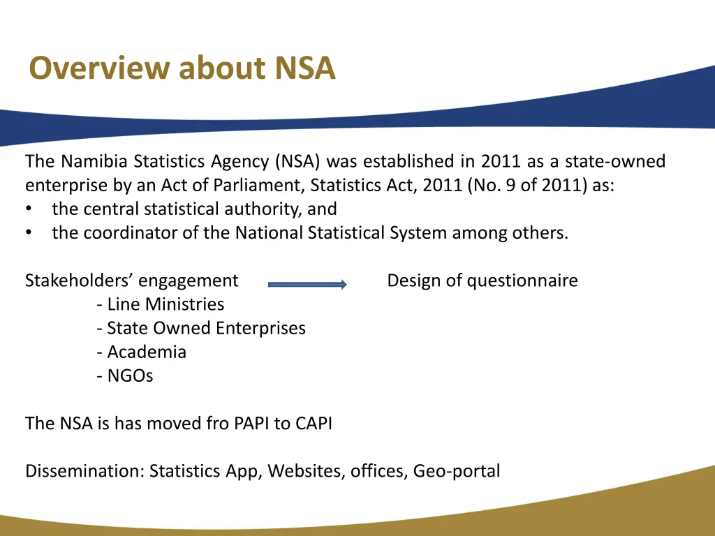overview about nsa