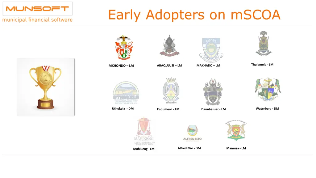early adopters on mscoa