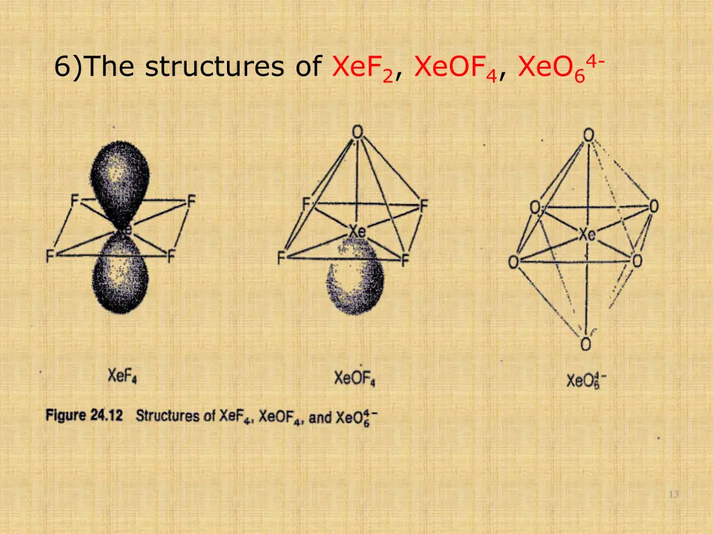 6 the structures of xef 2 xeof 4 xeo 64