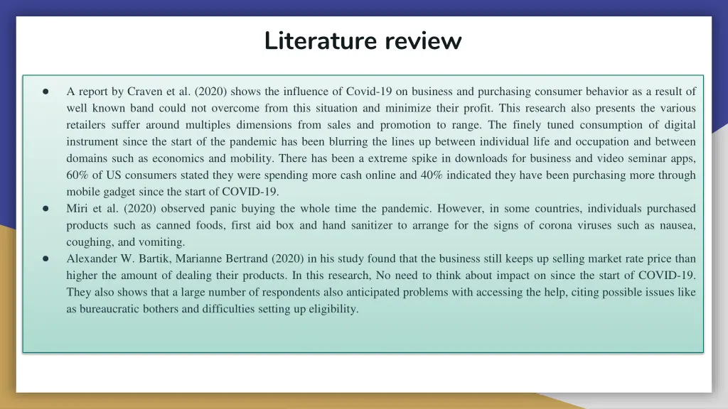 literature review