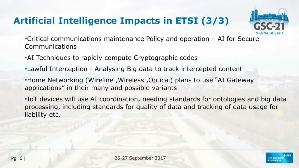 artificial intelligence impacts in etsi 3 3