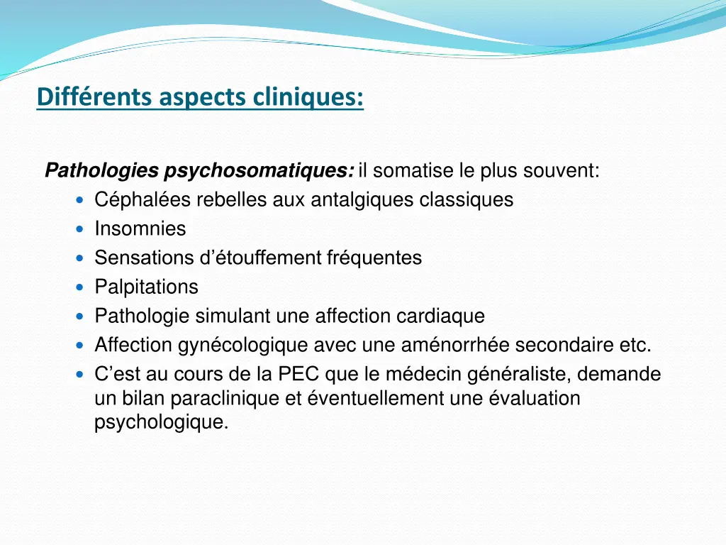 diff rents aspects cliniques