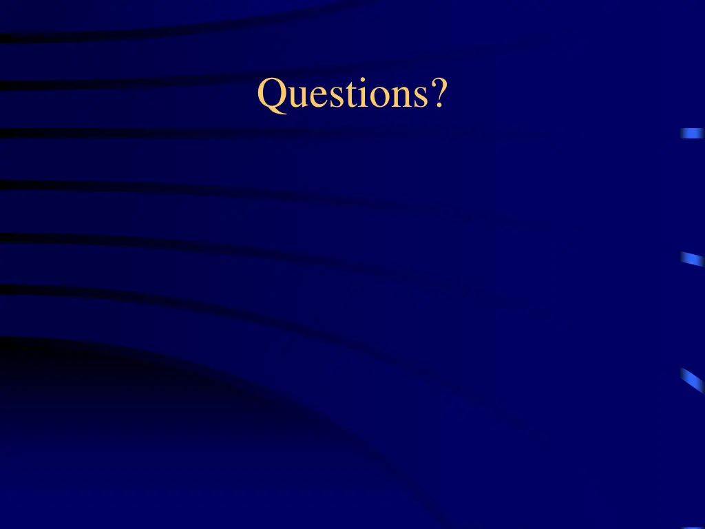questions