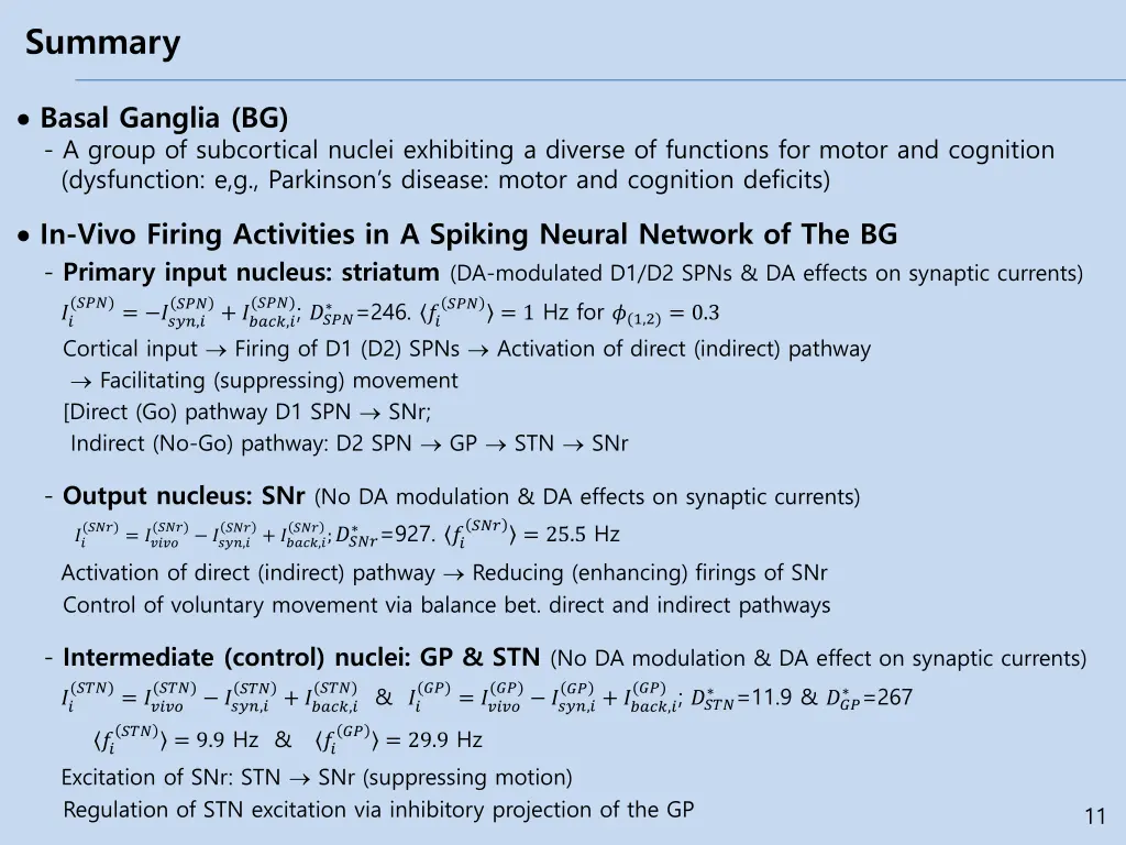 summary