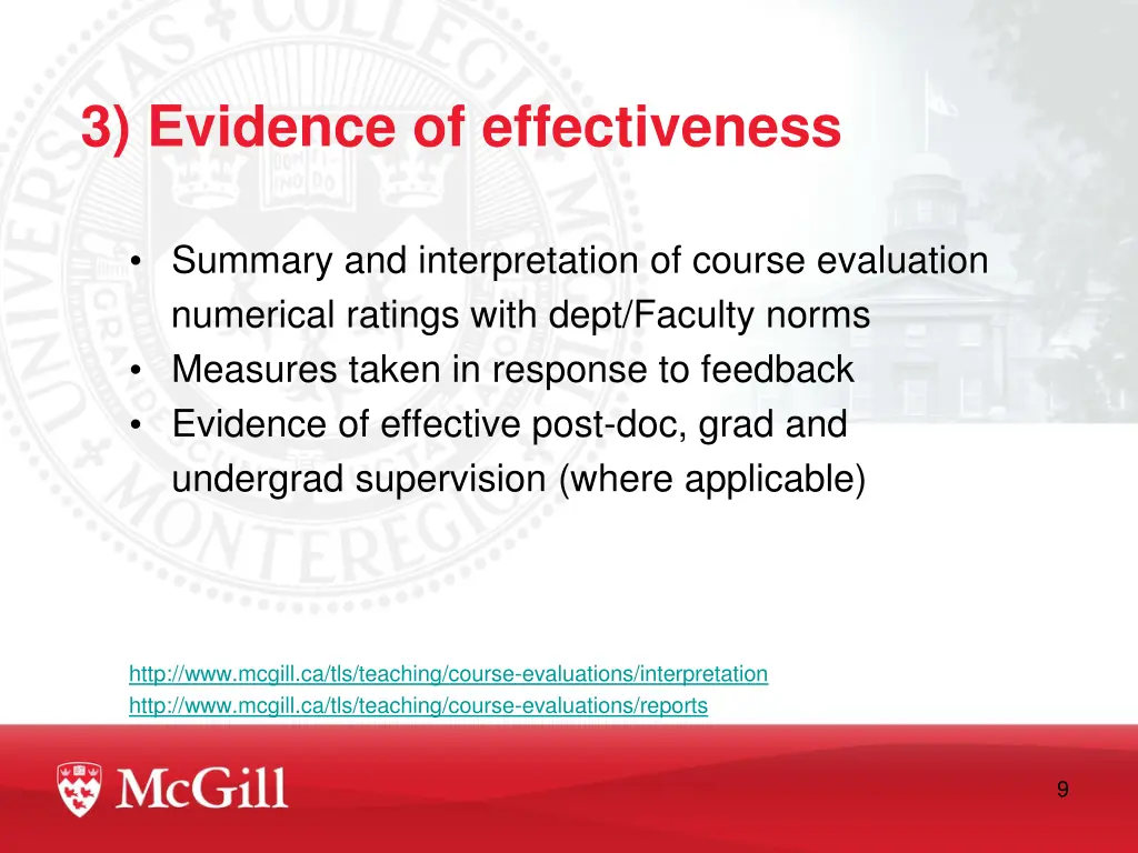 3 evidence of effectiveness
