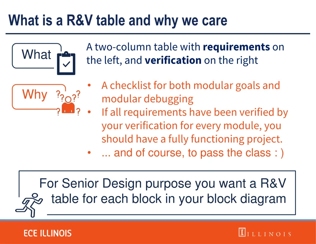 what is a r v table and why we care