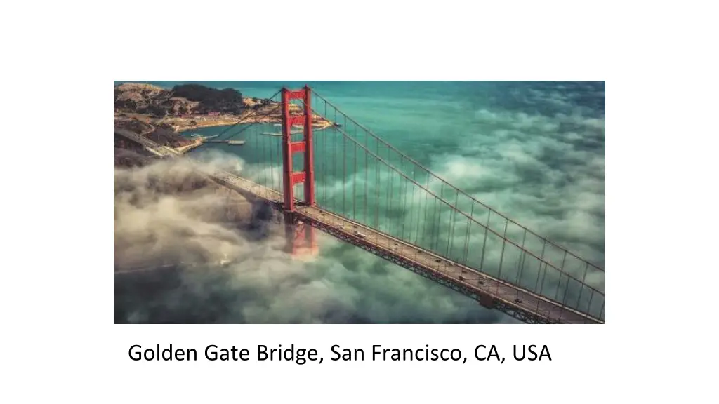 golden gate bridge san francisco ca usa